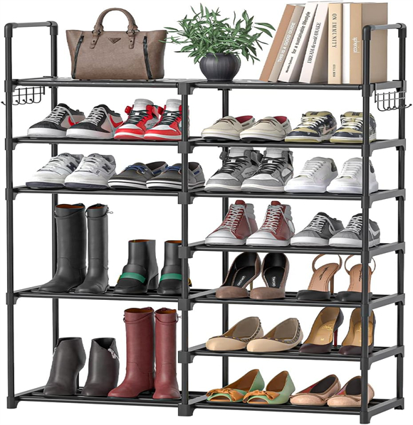 Estantes de zapatos, armarios de tela